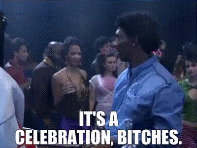 bitches gif|It's a celebration bitches! .